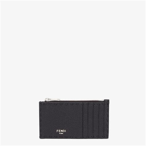 fendi mens card case man crayons calf l|Men's Designer Card Holders & Passport Covers .